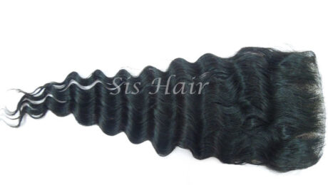 Brazilian Lace Closure Virgin Hair Deep Wave 4 4 Free Part (2)