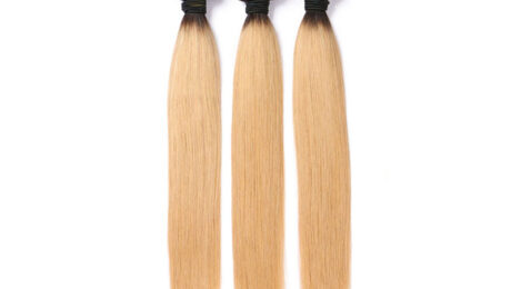 Ombre Remy Hair T1B27 Straight (1)