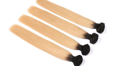 Ombre Remy Hair T1B27 Straight (2)