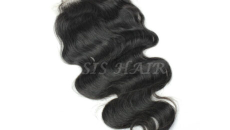  Brazilian Virgin Hair 4 4 Silk Base Closure Body Wave (2)