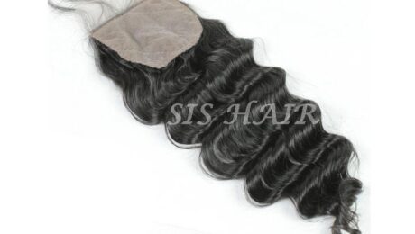  Brazilian Virgin Hair 4 4 Silk Base Closure Loose Wave (1)