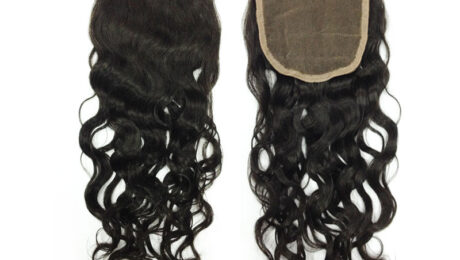  Brazilian Lace Closure Virgin Hair Natural Wave 4×4 Free Part