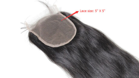  Brazilian Virgin Hair 5×5