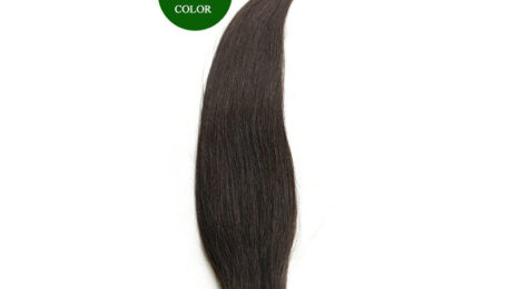 20 Inch Straight Tape In Hair Extensions 1B Off Black (1)