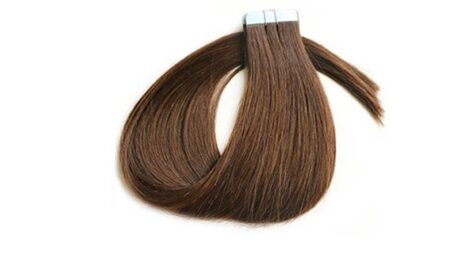 20 Inch Straight Tape In Hair Extensions 2# Dark Brown (2)