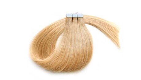 20 Inch Straight Tape In Hair Extensions 27# Dark Blonde (2)