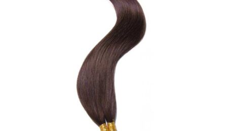 22 Inch Straight I Tip Hair Extension 2#