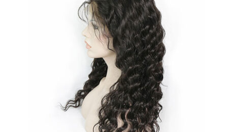 180% Density Human Hair Full Lace Wigs Loose Wave (1)