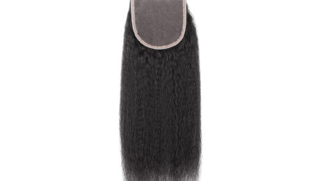 9A Lace Closure Virgin Hair Kinky Straight 4 4