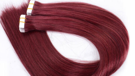 20 20pcs Straight Tape In Hair Extensions #99J