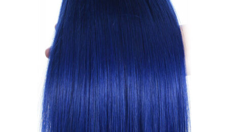 Ombre Hair #1B Blue Straight (1)
