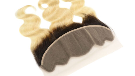 10A Virgin Hair 13 4 Lace Frontal Closure Body Wave 1B 613 Blonde (1)