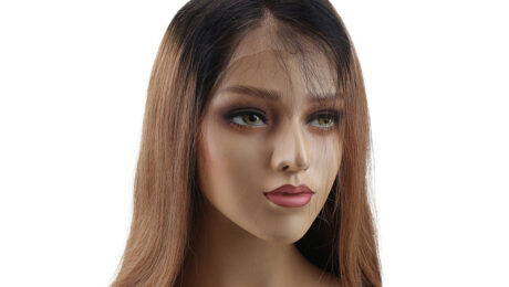 130% Density Human Hair Lace Front Wigs Straight 1B 30 2