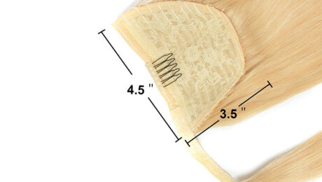 Ponytail Clip In Hair Extensions Straight (1)