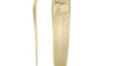 Ponytail Clip In Hair Extensions Straight (2)