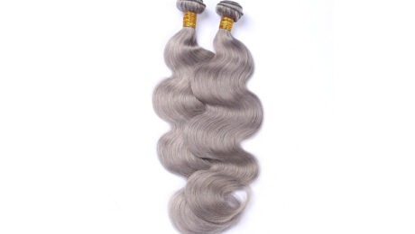 Pre Colored Remy Hair Grey Body Wave (4)