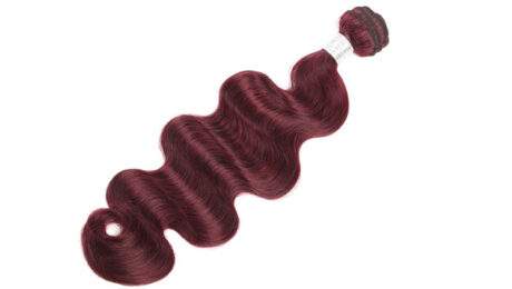 Pre Colored Remy Human Hair 99J Body Wave (2)