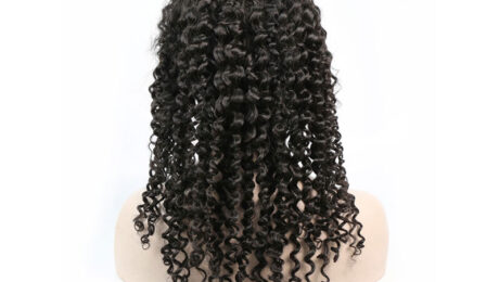 150% Density Human Hair Full Lace Wigs Italian Curl (2)
