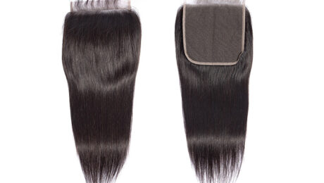 10A Lace Closure Virgin Hair Straight 6 6