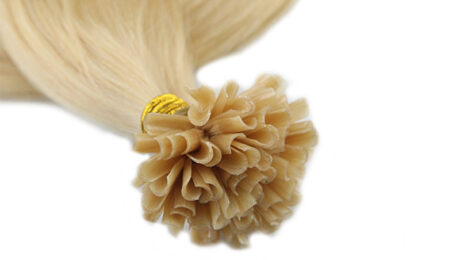 Straight U Tip Hair Extensions 613 2